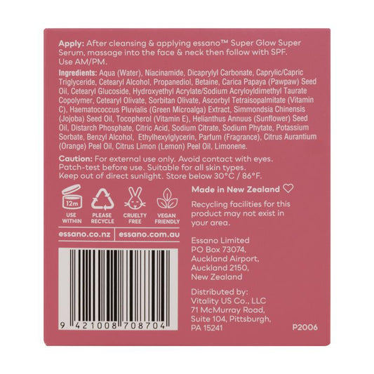 Essano Super Glow Vitamin C Moisturiser - 50ml