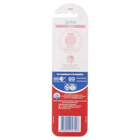 Colgate Gentle Clean Manual Toothbrush - 2 Pack – view 2
