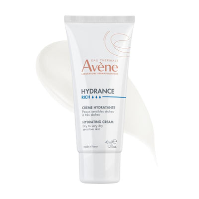 Avène Hydrance Rich Hydrating Cream 40ml - Intense Moisturiser for Dehydrated Skin