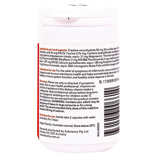 BioRevive MouthUlcer Relief - 30 Capsules for Soothing Comfort - Auzzi Store