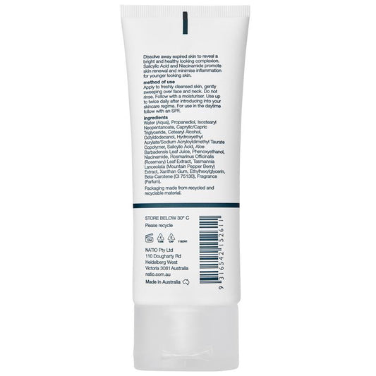 Natio Mens Plus Tight and Tone BHA Exfoliator 80ml – view 2