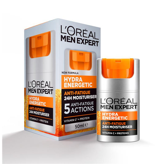 L'Oreal Men Expert Hydra Energetic Daily Moisturiser - 50ml-Auzzi Store