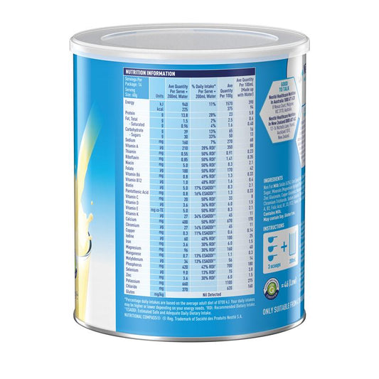 Sustagen Hospital Formula Banana High Protein Nutritional Supplement 840g – view 2 - Auzzistore