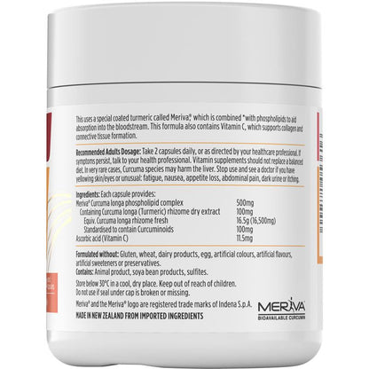 Nutra-Life Bio-Curcumin Turmeric with Meriva® & Vitamin C – 60 Capsules