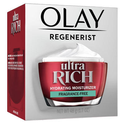 Olay Regenerist Ultra Rich Hydrating Cream - Fragrance Free 48g