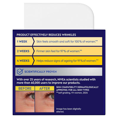 NIVEA Q10 Anti-Wrinkle Replenishing Night Cream 50ml - Restore Your Skin Overnight