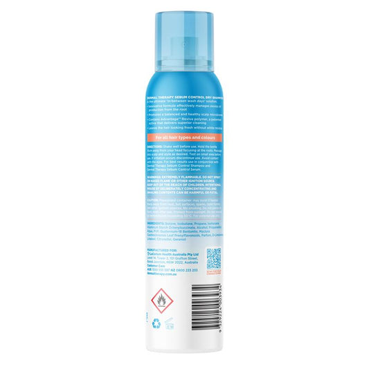 Dermal Therapy Sebum Control Dry Shampoo 200ml/120g - Oil Absorbing Solution