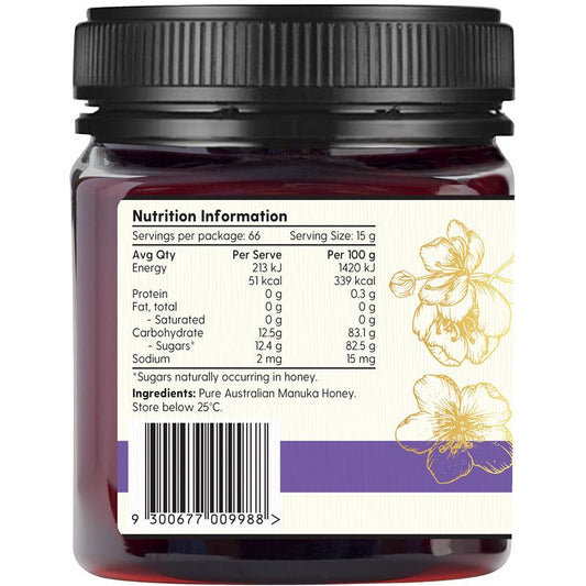 Barnes Naturals Australian Manuka Honey 1kg MGO 100+ - Pure & Authentic - Auzzi Store