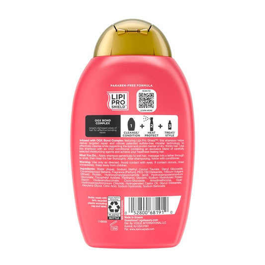 OGX Bond Protein Shampoo 385ml - Gentle Cleansing for Damaged Hair – view 2 - Auzzistore
