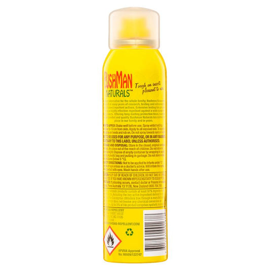 Bushman Naturals Lemon Eucalyptus Pump Spray - 145ml – view 2