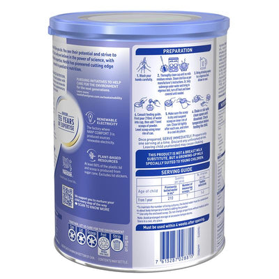 Nestle NAN COMFORT 3 Toddler Milk Drink Powder - 800g (1 Year+)