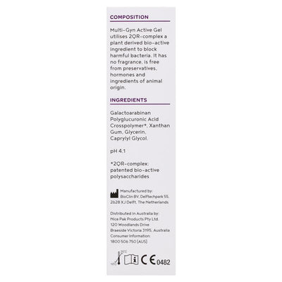 Multi-Gyn Active Gel 50ml for Vaginal Balance & Odor Control, 2QR-Complex