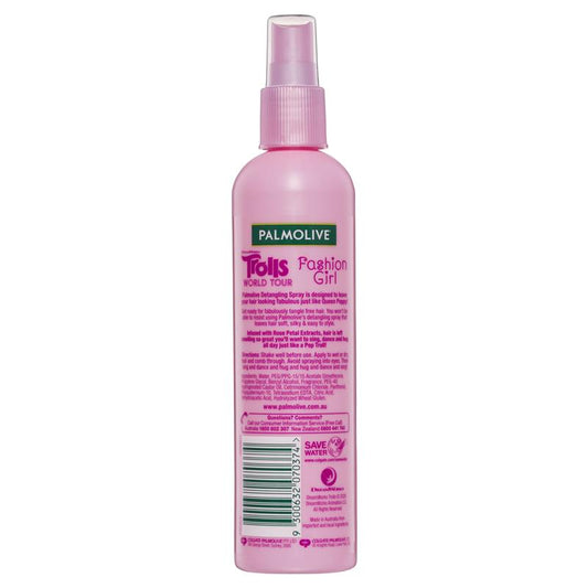 Palmolive Fashion Girl Detangling Spray Rose Kisses 250mL - Tangle-Free Hair Solution-Auzzi Store