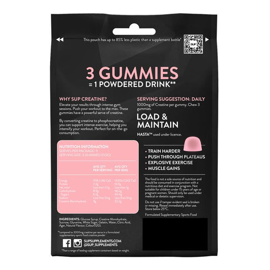 SUP Creatine Gummies Peach - 35 Count-Auzzi Store