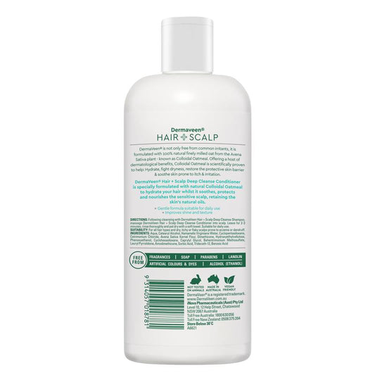 DermaVeen Hair + Scalp Deep Cleanse Conditioner 500ml – view 2