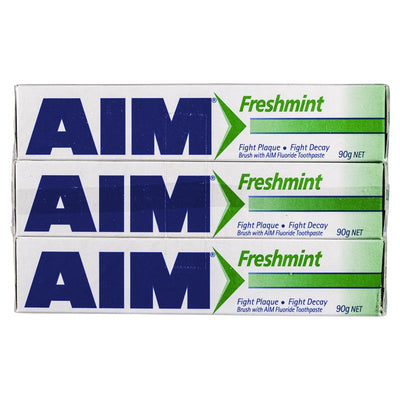 Aim Freshmint Toothpaste Value Pack - 3 x 90g