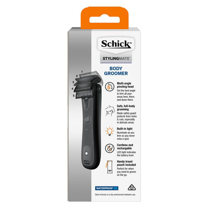 Schick Styling Mate Body Groomer Kit - Safe Full-Body Grooming