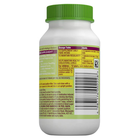 Metamucil Daily Fibre Supplement Capsules - 100 Count-Auzzi Store