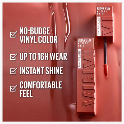 Maybelline Superstay Vinyl Ink Liquid Lip Colour Captivated