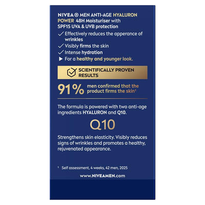 NIVEA MEN Active Age Moisturising Cream with SPF 15 - 50ml
