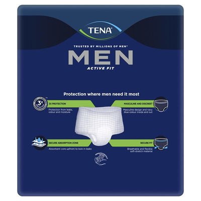 TENA Men Active Fit Plus Incontinence Pants S/M 9 Pants