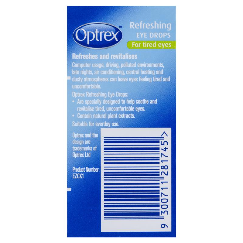 Optrex Refreshing Eye Drops - 10ml-Auzzi Store