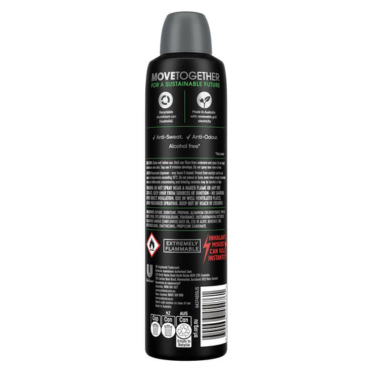 Rexona Men Quantum 250ml Antiperspirant Deodorant Spray 48H – view 2