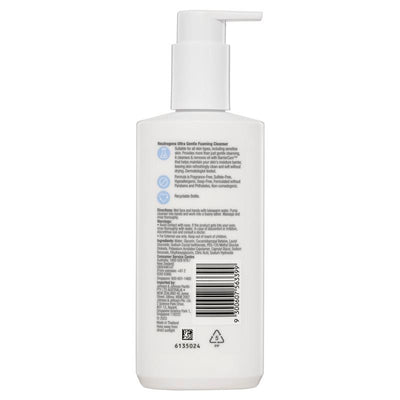 Neutrogena Ultra Gentle Foaming Cleanser 200ml - Refreshing Cleanser