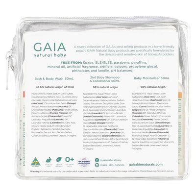 Gaia Natural Baby Mini Traveller - 3 x 50ml Travel Pack
