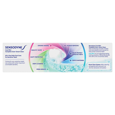 Sensodyne Complete Care + Smart Clean Cool Mint Toothpaste 100g