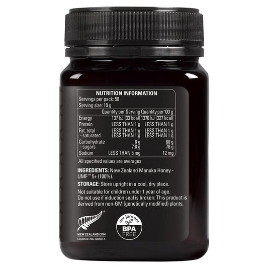 Comvita UMF 5+ Manuka Honey 500g - Natural Wellness Booster-Auzzi Store