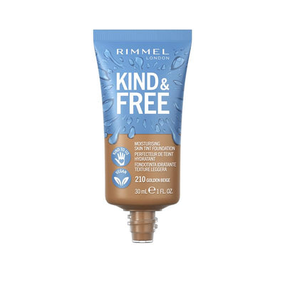 Rimmel Kind & Free Tint 210 Golden Beige - Moisturising Foundation