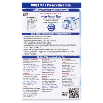 NeilMed Sinus Rinse Starter Kit 10 Sachets - Natural Sinus Relief