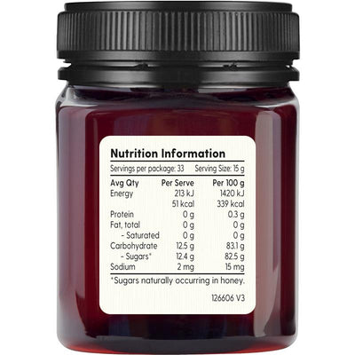 Barnes Naturals Pure Australian Manuka Honey 500g MGO 300+