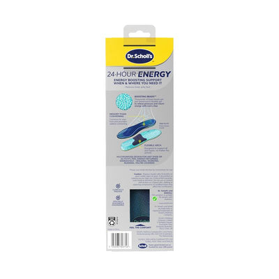 Dr. Scholl's 24-Hour Energy Insoles Small – Memory Foam & Boosting Beads