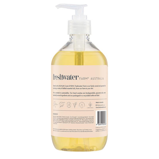 Revitalizing Mandarin + Cedarwood Oil Castile Hand Wash - 500ml - Auzzi Store