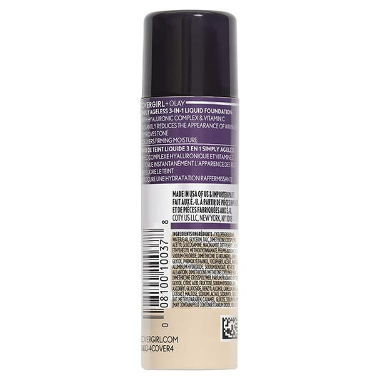 Covergirl Olay Simply Ageless 3in1 Liquid Foundation Creamy Natural – view 2