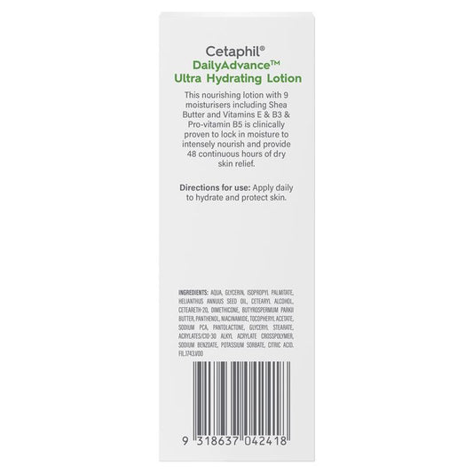 Cetaphil Daily Advance 85g - Ultra Hydrating Lotion for Sensitive Skin-Auzzi Store