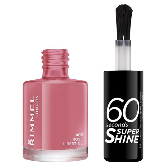 Rimmel 60 Seconds Nail Polish Rose Libertine – view 2