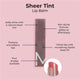 MCoBeauty Sheer Tint Lip Balm Passion – view 2