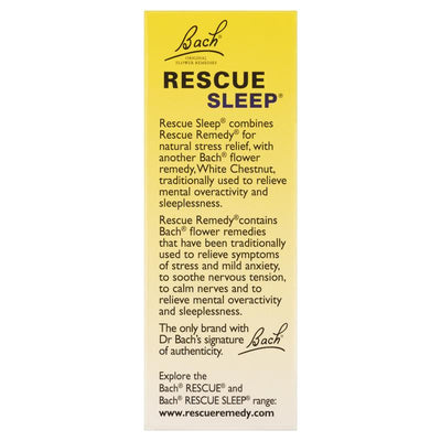 Bach Rescue Remedy Sleep 10ml – Natural Stress Relief for Sleep