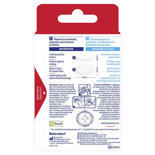 Elastoplast Blister Plaster Mix - 5 Pack for Effective Blister Care-Auzzi Store
