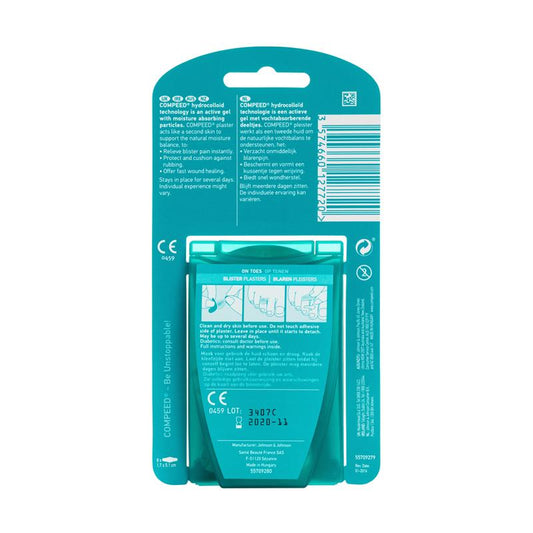 Compeed Blister Toes - 8 Plasters for Instant Pain Relief-Auzzi Store