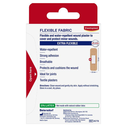Elastoplast Flexible Fabric Strips - 40 Pack for Everyday Wounds – view 2