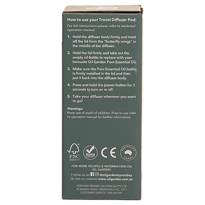 Oil Garden Travel Diffuser Pod