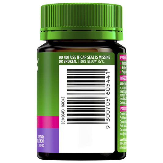 Cenovis Iron Plus Vitamins B5, B6, B12, C, Folic Acid - 80 Tablets – view 2