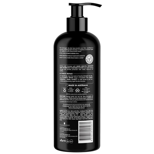 Schwarzkopf Extra Care Ultimate Repair Strengthening Shampoo 950ml - Repair for Damaged Hair – view 2