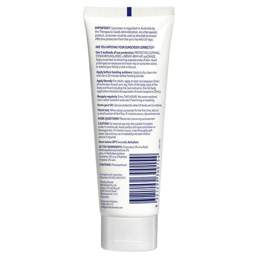 Cancer Council SPF 50+ Day Wear Face Matte Invisible 75ml Tube - Lightweight Hydration for Daily Use - Auzzi Store
