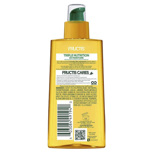 Garnier Triple Nutrition Marvelous Oil Hair Elixir 150ml - Nourishing Hair Oil for Shine & Strength – view 2