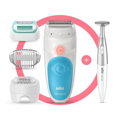 Braun Silk-épil 5-810 Gentle Women's Wet & Dry Epilator, 1 Kit